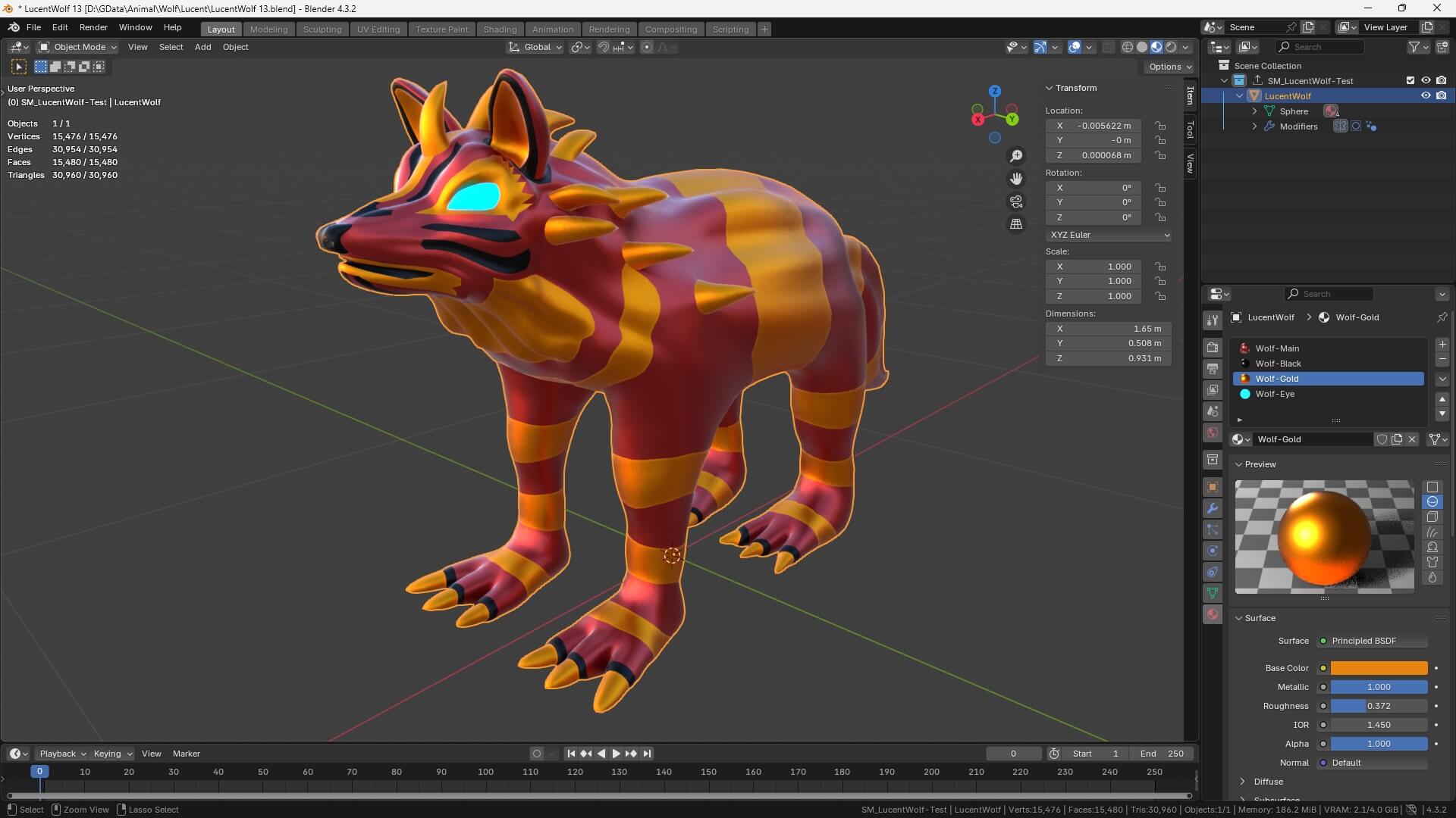 Whimsical Horse ~ Beta Version Render