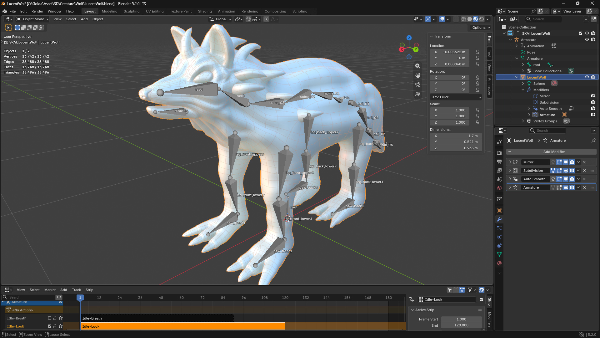 Whimsical Horse ~ Beta Version Render
