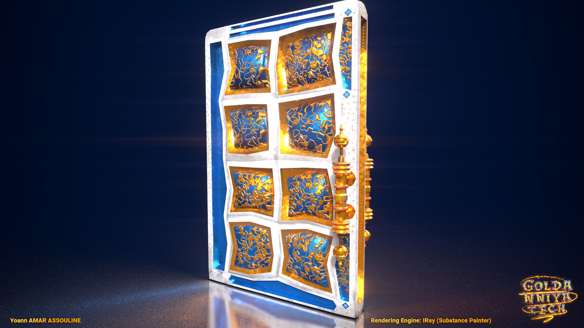 Goldanniyatech Sullent Door Render