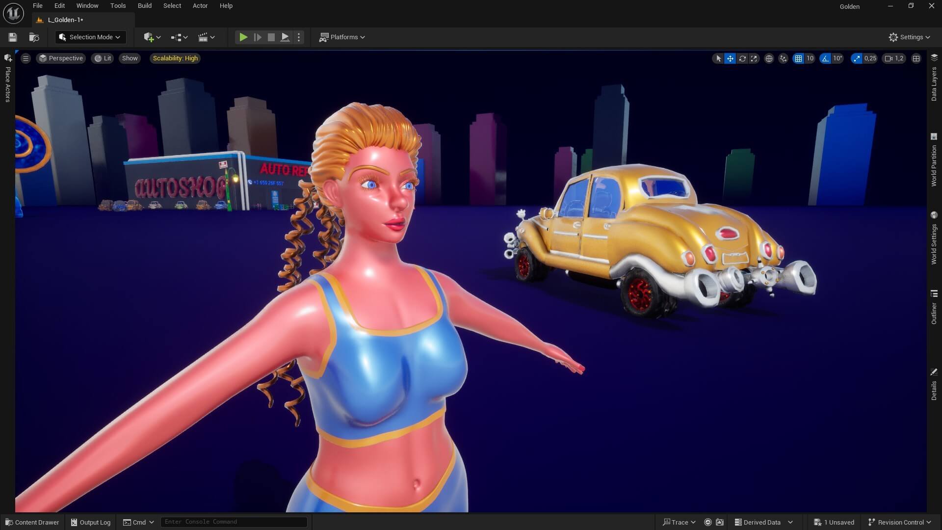 Charlotte from Goldanniyatech evolution